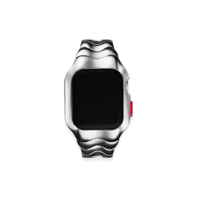 Diesel Dss0024 Stainless Steel Unibody For Apple Watch 45Mm "Silver"
