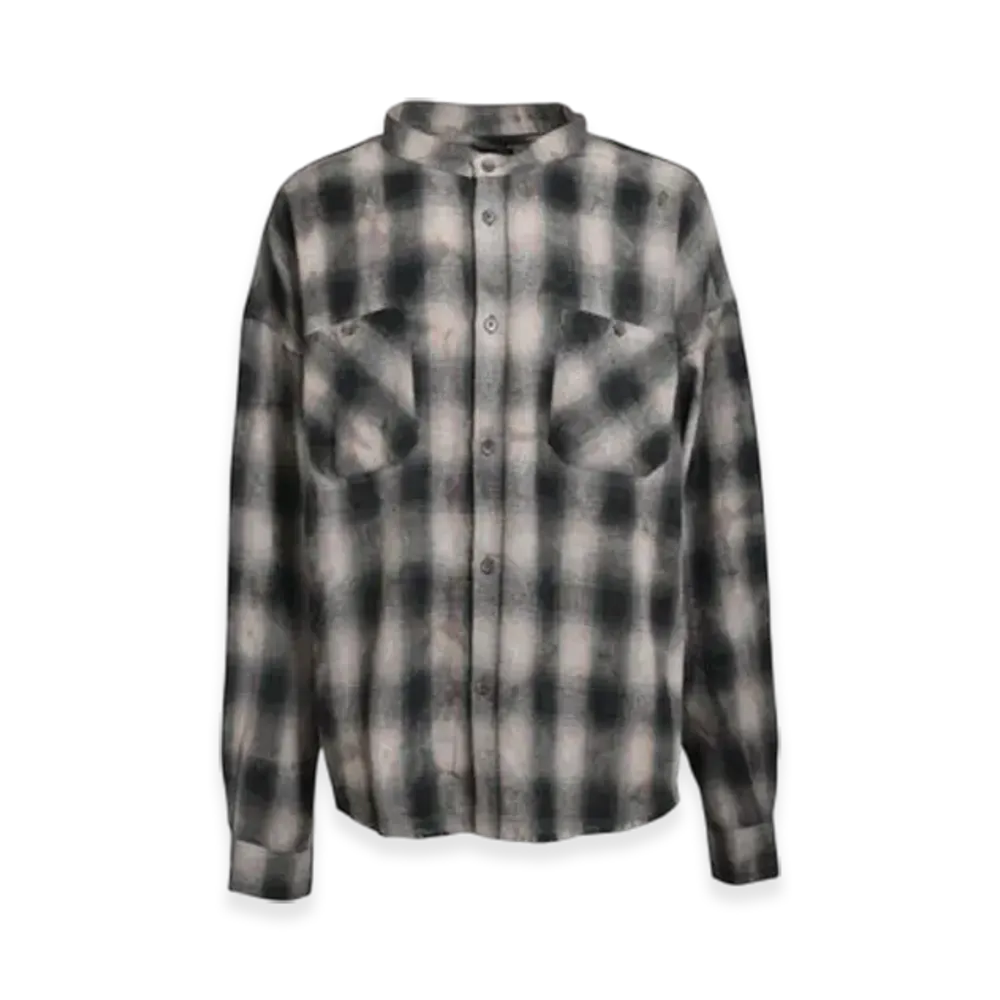 BREATH Collar Less Shirt "Red"