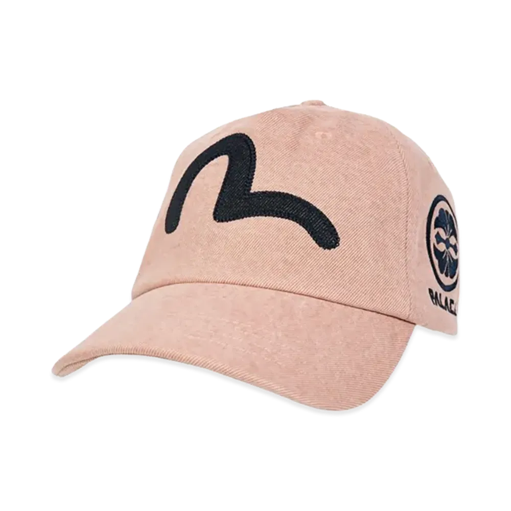PALACE x EVISU Snapback "Pink Wash"