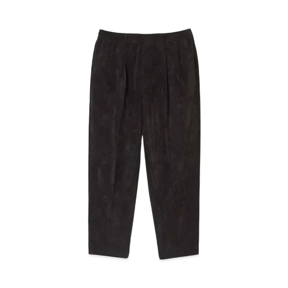 N.HOOLYWOOD Wide Tapered Easy Slacks "Black"