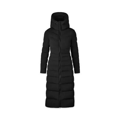 CANADA GOOSE Clair Long Coat Black Label "Black"