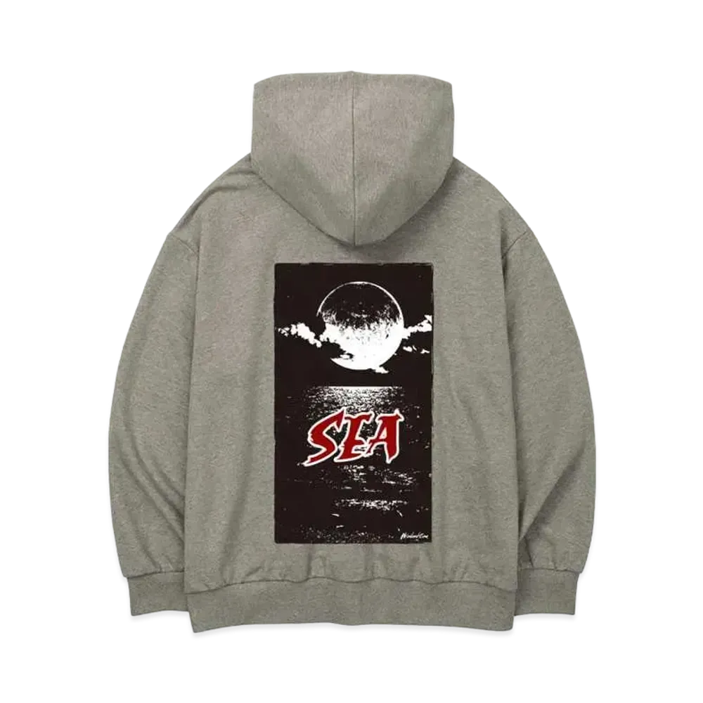 WIND AND SEA Halloween Sea Hoodie "M Gray"