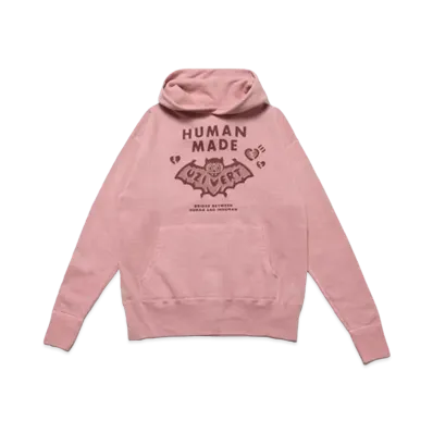HUMAN MADELil × Uzi Vert HOODIE SWEAT "Pink"