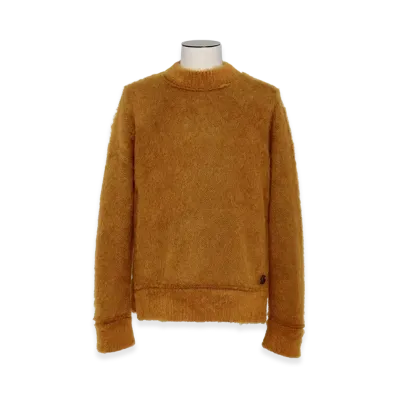 sacai S Mohair Knit Pullover "Camel"