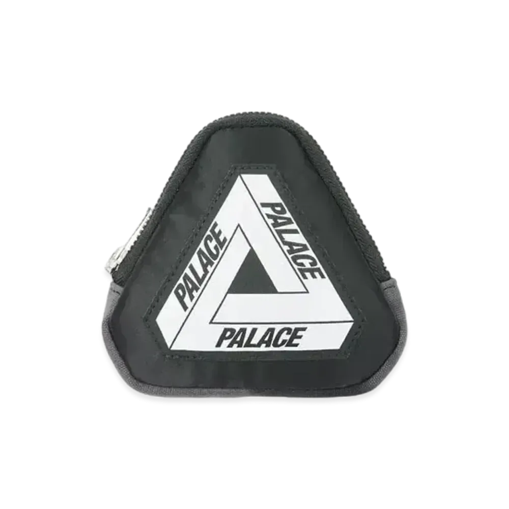 PALACE PORTER Zip Coin Wallet "Black Wave Dye"