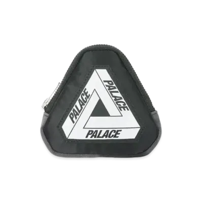 PALACE PORTER Zip Coin Wallet "Black Wave Dye"