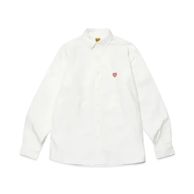 HUMAN MADE Oxford B.D L/S Shirt "White"