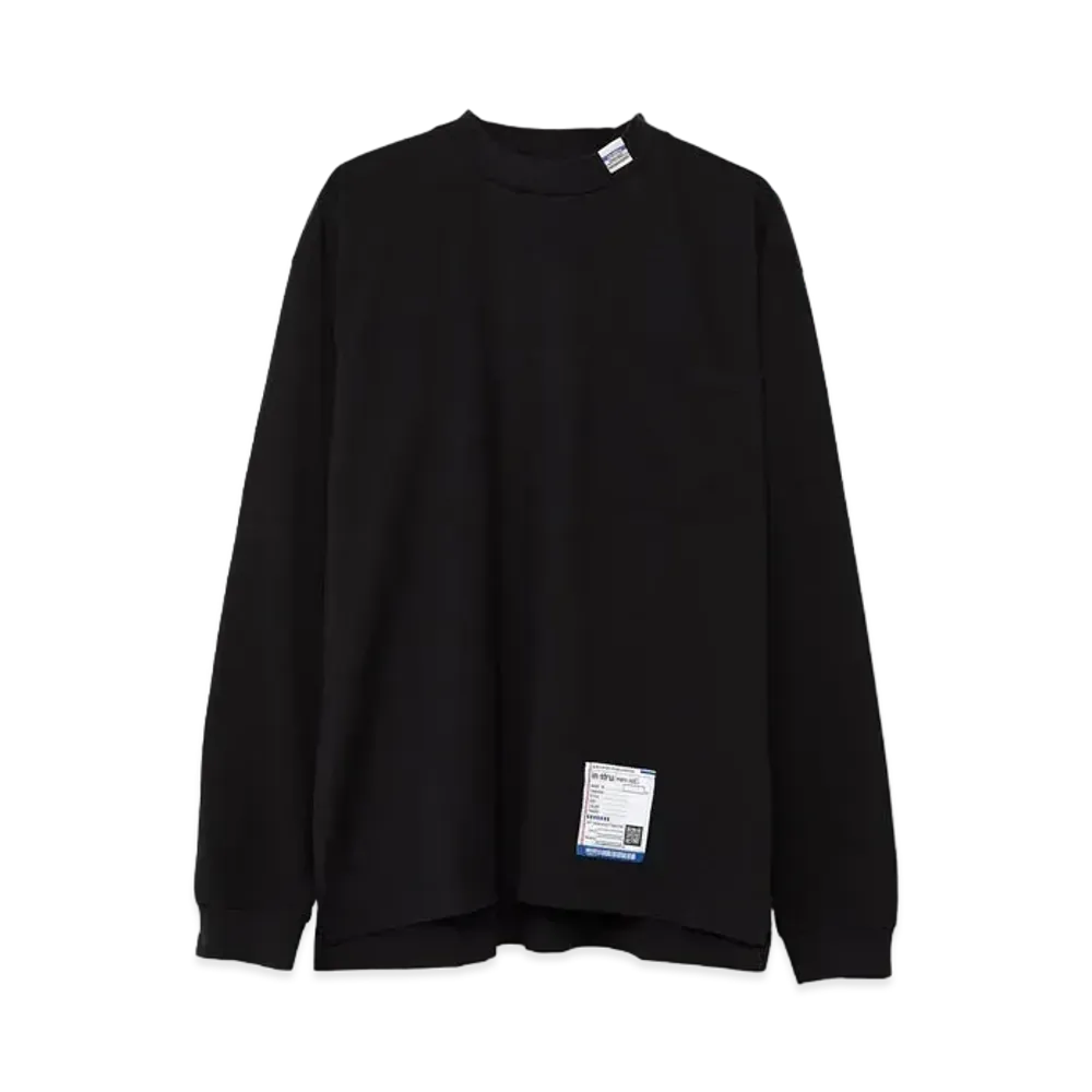 Maison MIHARA YASUHIRO Embroidery Long Sleeve T-shirt "Black"