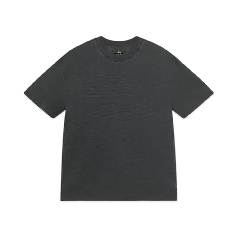 Stussy Pigment Dyed SS Thermal "Faded Black"