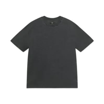 Stussy Pigment Dyed SS Thermal "Faded Black"