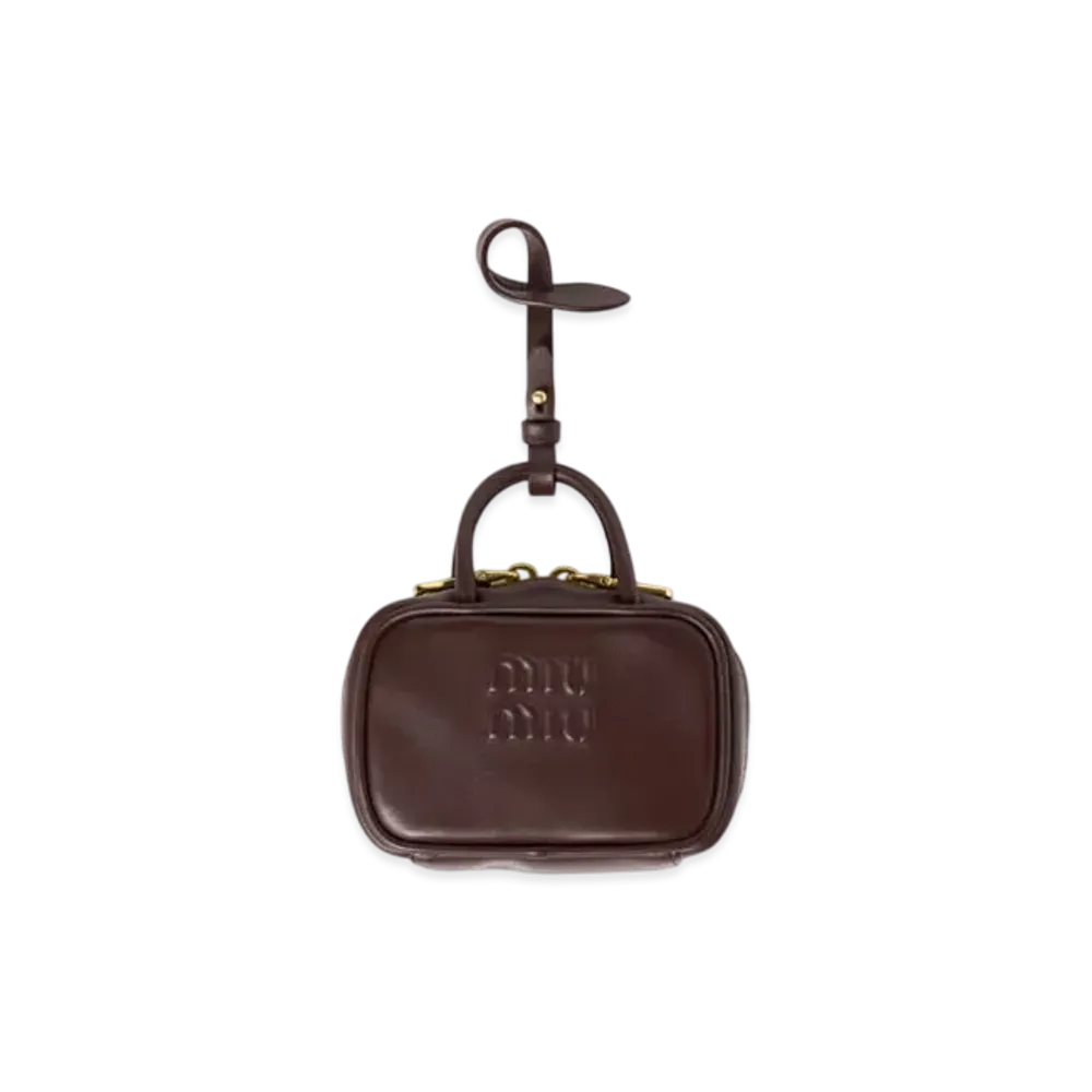 MIUMIU Leather Trick "Brown"