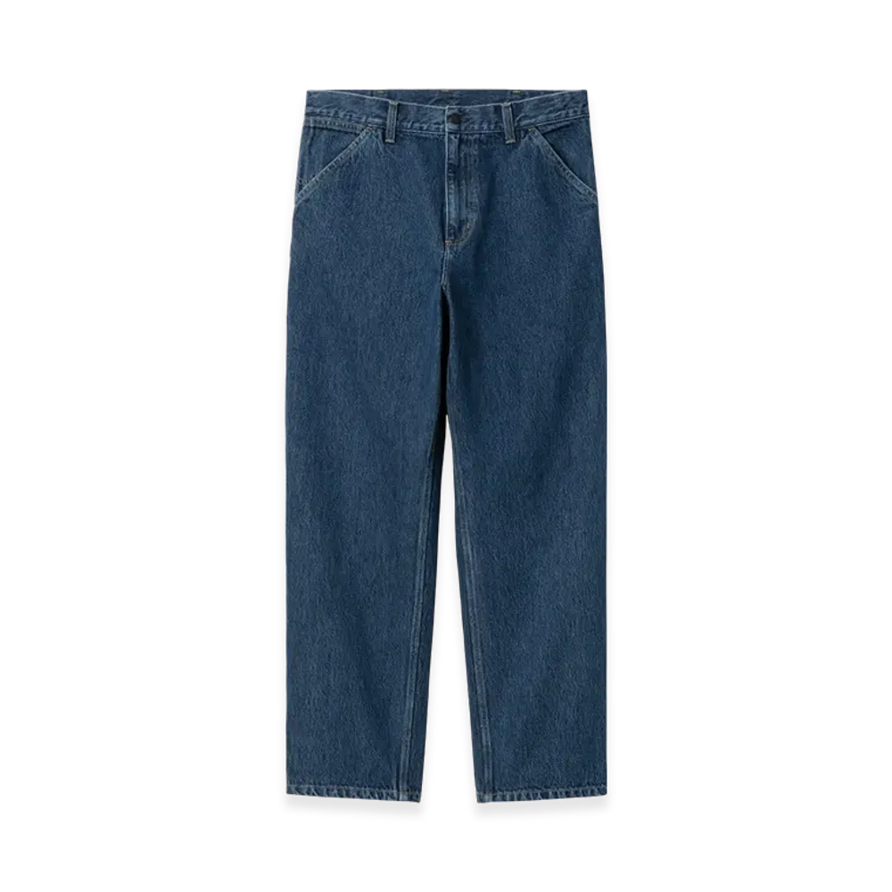 Carhartt WIP Single Knee Pant "Blue (stone washed)"