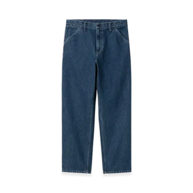 Carhartt WIP Single Knee Pant "Blue (stone washed)"
