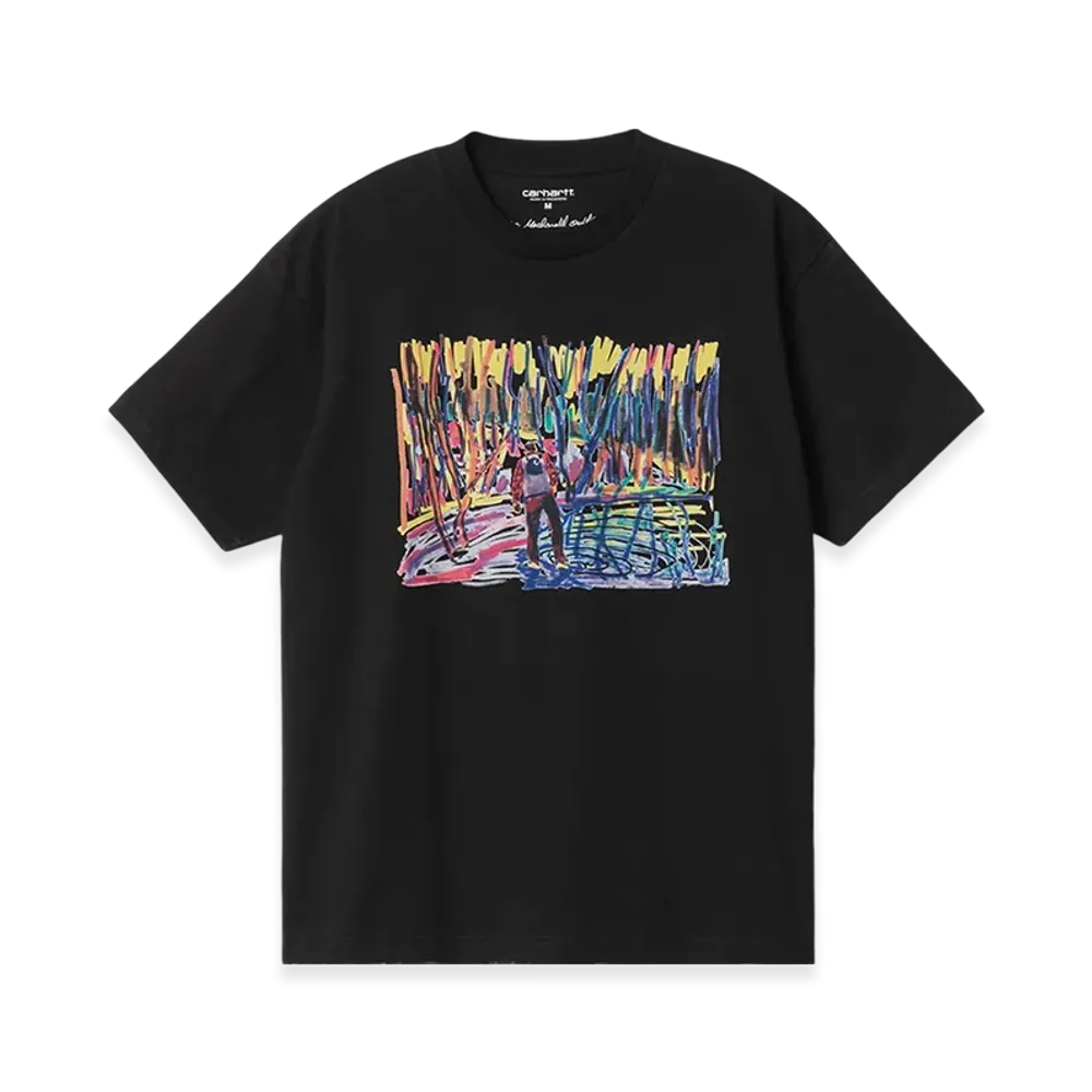 Carhartt WIP Ollie Mac Icy Lake T-Shirt "Black"