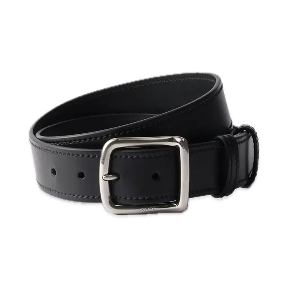 PRADA Leather Belt "Black"