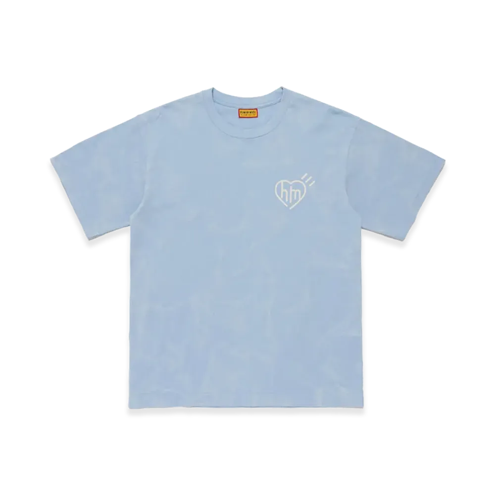 HUMAN MADE Garment Dye T-Shirt "Blue"