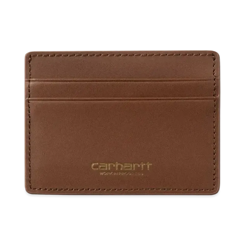 Carhartt Vegas Cardholder "Cognac/Gold"