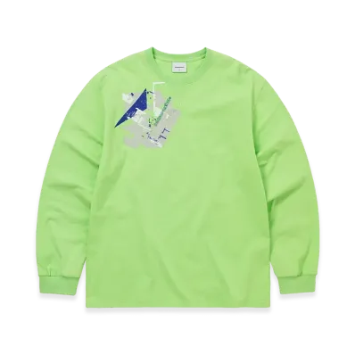 thisisneverthat Shape L/S Tee "Light Green"