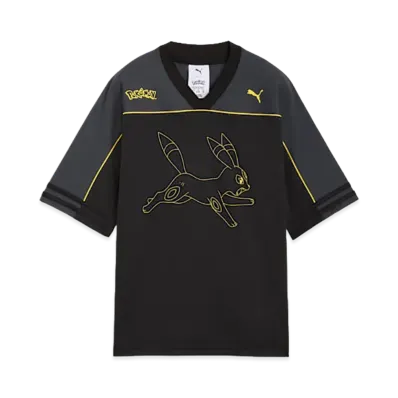 PUMA x Pokemon Kids Oversized Jersey "PUMA Black"