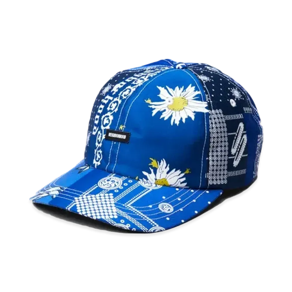 NEIGHBORHOOD BANDANA DAD-B / C-CAP "Black"