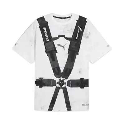 PUMA x A$AP ROCKY Men's Seat Belt Short Sleeve T-shirt "Puma White/Puma Black"
