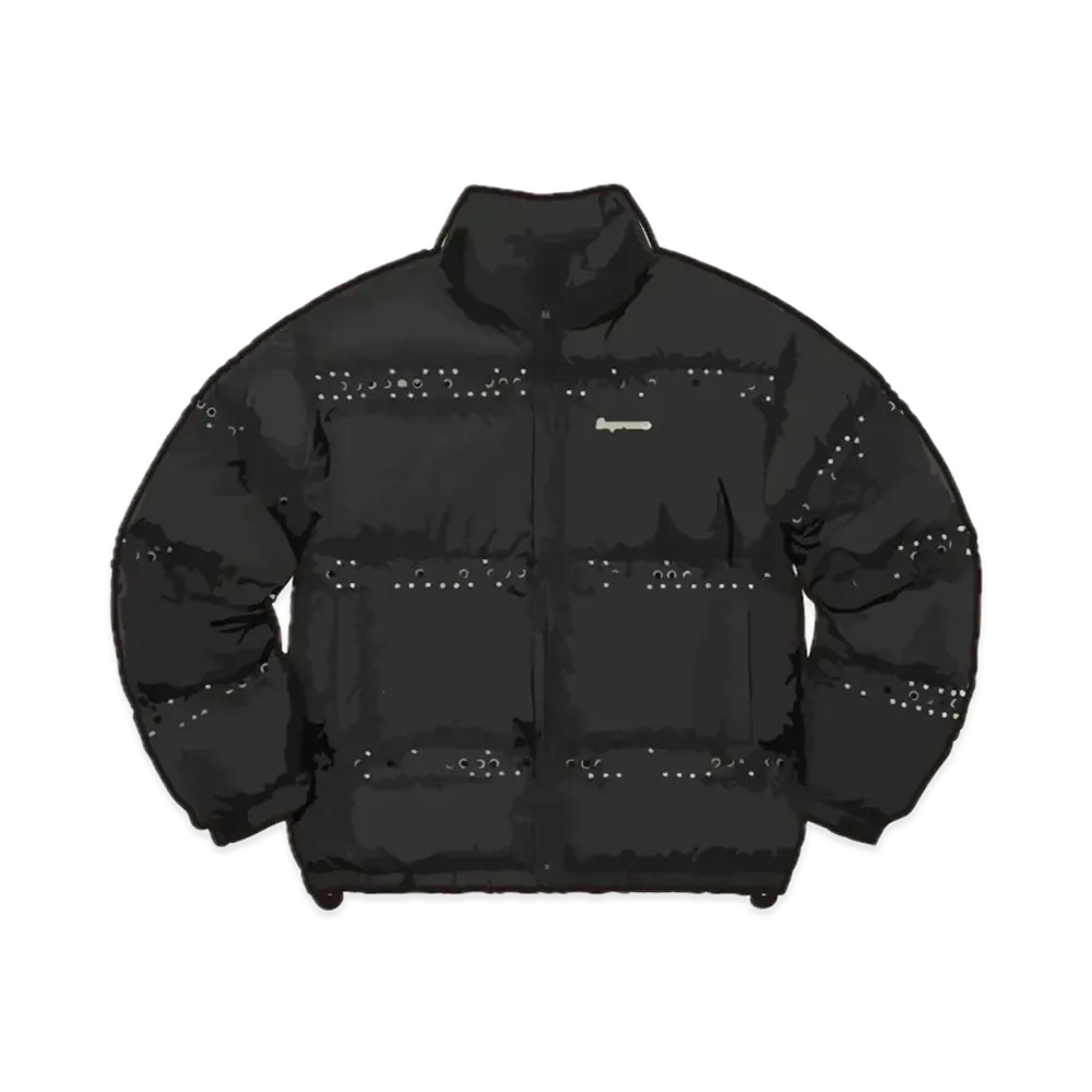 Supreme x B.B. Simon Studded Puffer Jacket "Black"
