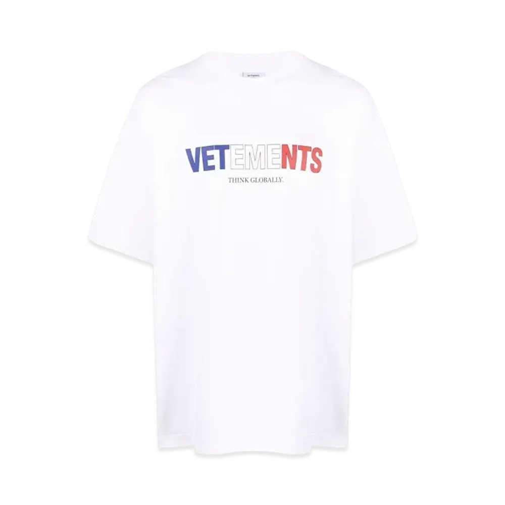 VETEMENTS France Logo Tee "White"