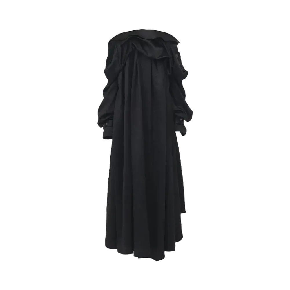 Alexander McQUEEN Draped Evening Dress "Black"
