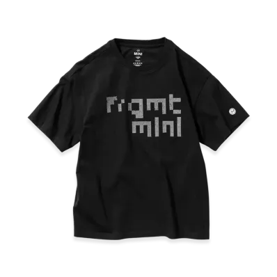 FRGMTMINI Pixel Logo T-Shirt "Black"