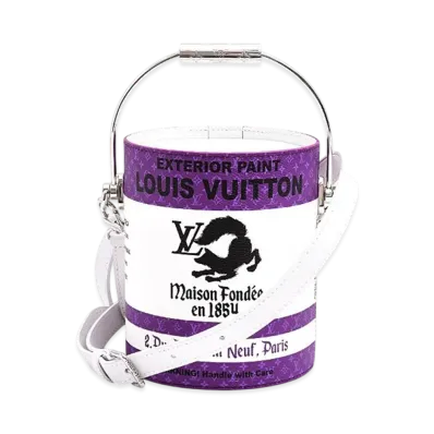 Louis Vuitton LV Paint Can Shoulder Bag "Purple"