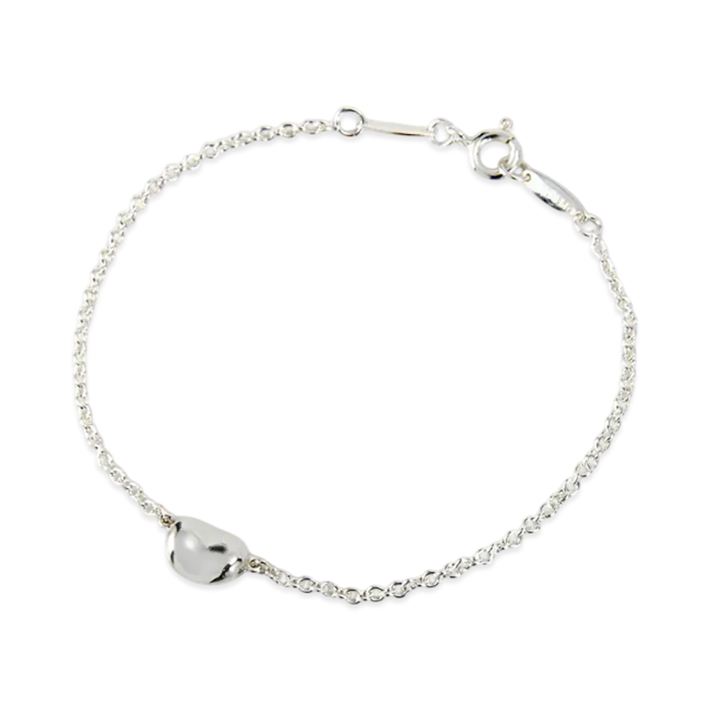 Tiffany & Co. Bean Design Bracelet "Silver"