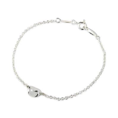 Tiffany & Co. Bean Design Bracelet "Silver"