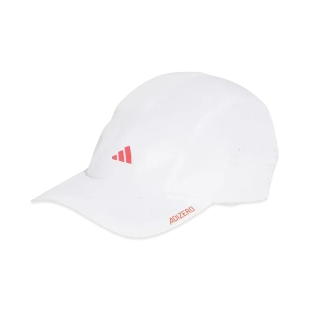 adidas Running x adizero Lightweight Clima Cool Cap "White/Lucid Red"