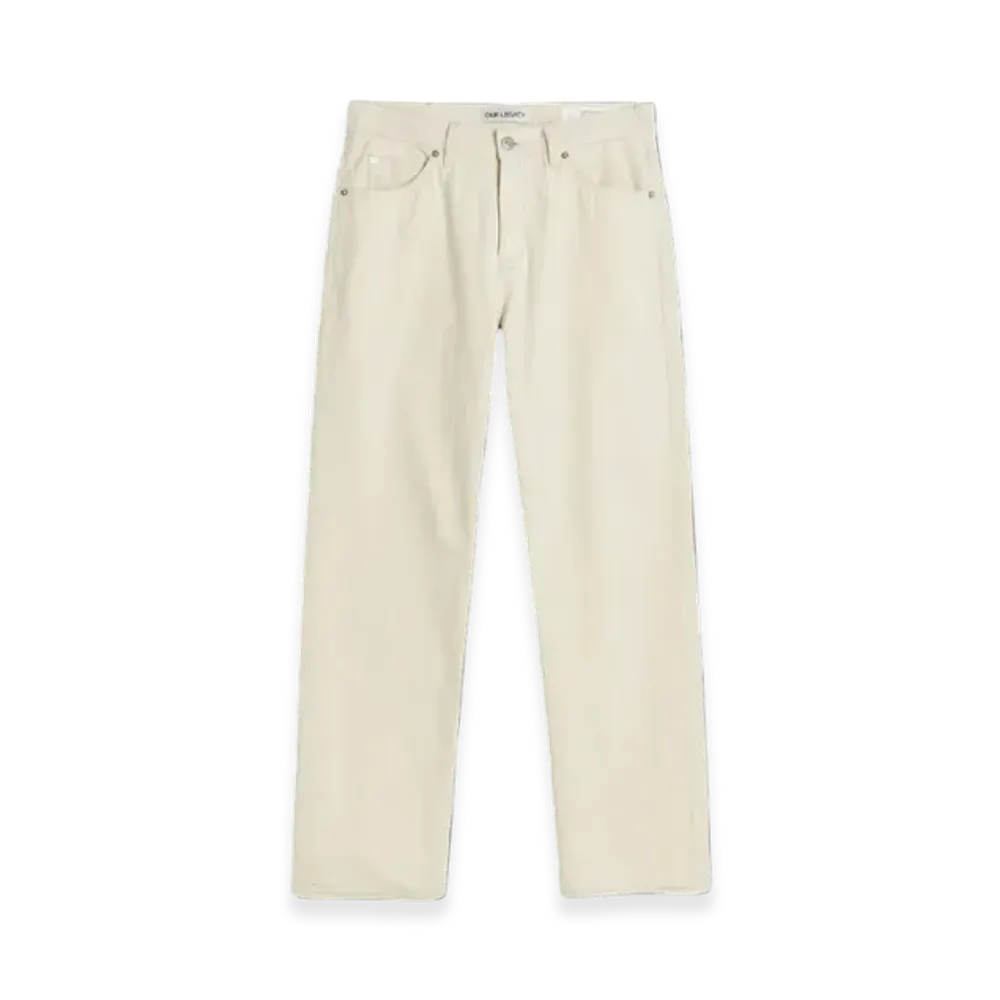 OUR LEGACY Formal Cut Sincere Canvas "Naturelle"