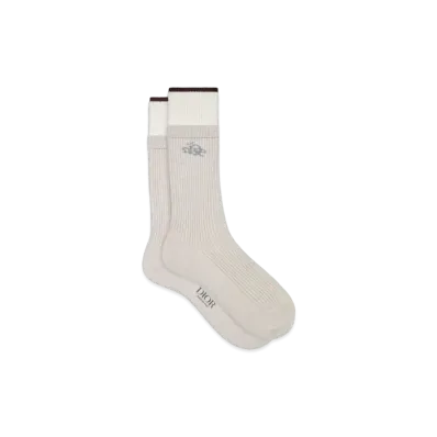 Dior x Cactus Jack Socks "Beige"
