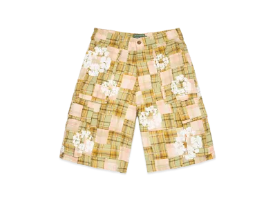 DENIM TEARS Cotton Wreath Cargo Short "Multi"