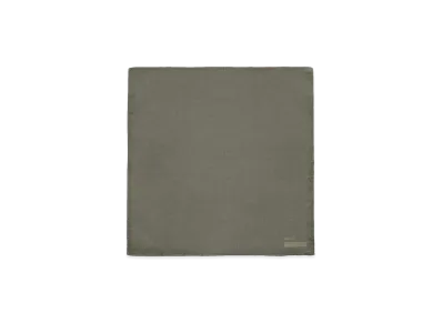 Graphpaper minus Botanical Dyed Linen Handkerchief "Moss Green"