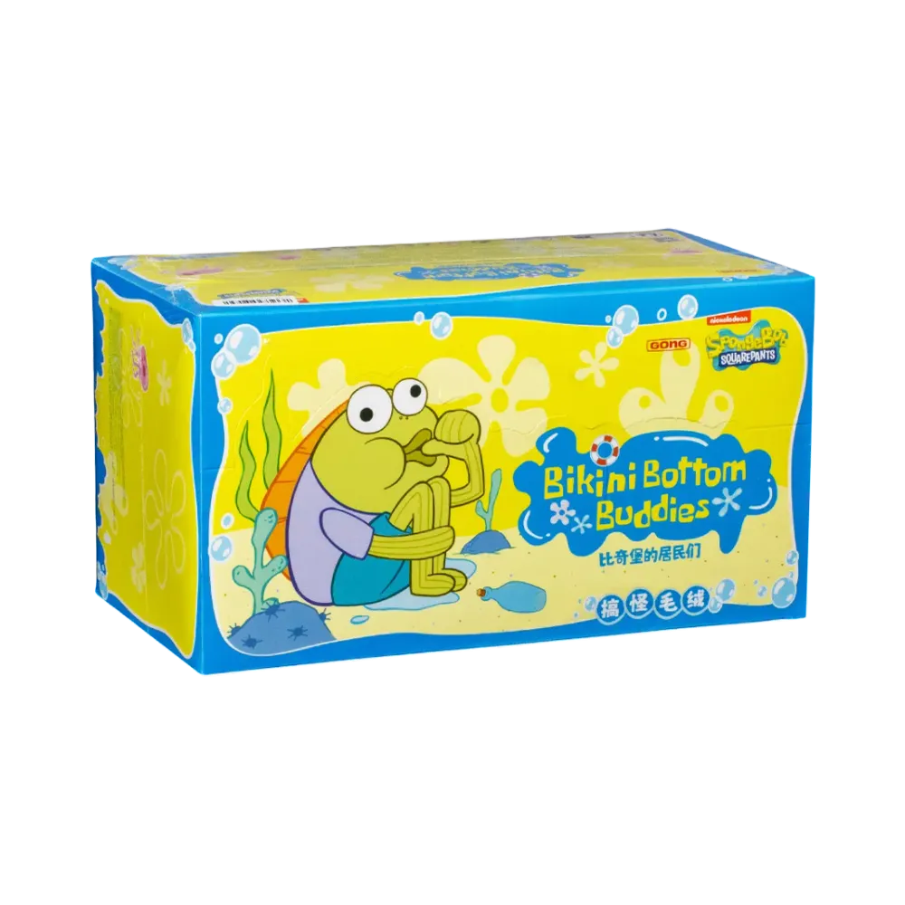 POP MART SpongeBob Bikini Bottom Buddies Funny Plush Series [Assortment Box]