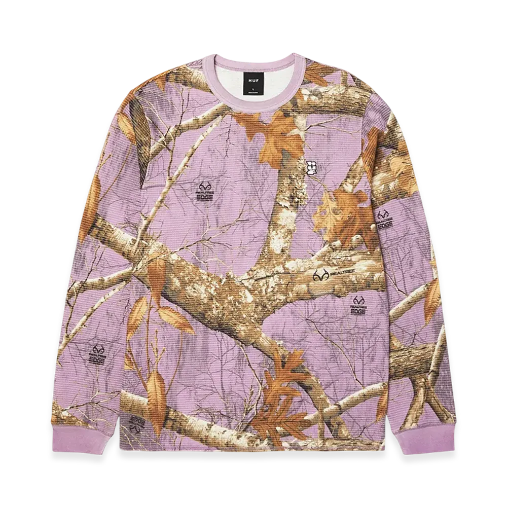 HUF x Realtree Megablast Thermal Top "Lilac"