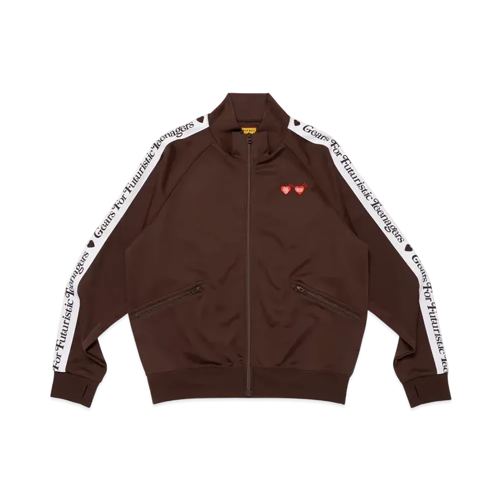 HUMAN MADE x VERDY Girls Don't Cry GDC Track Jacket "Brown"