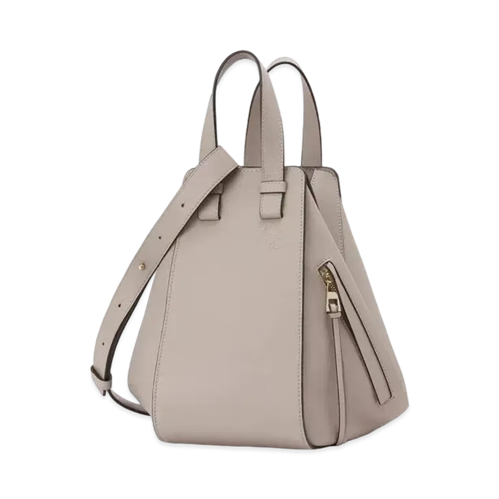 LOEWE Small Hammock Bag In Classic Calfskin "Sand"