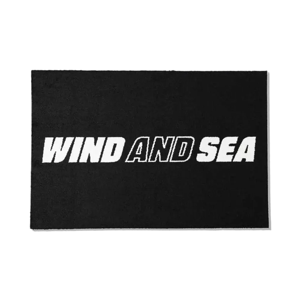 SNKRDUNK × WIND AND Sneaker Mat "Black/White"