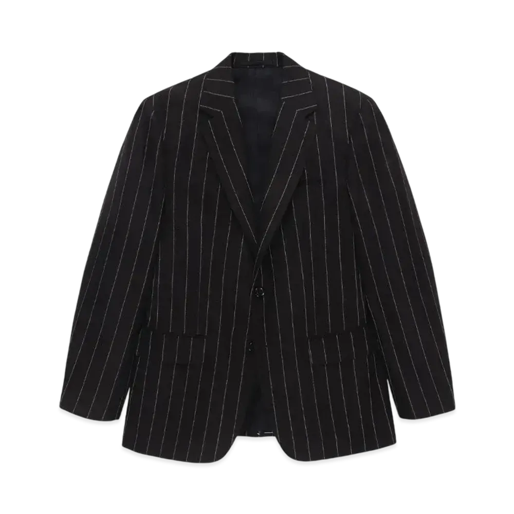 WACKO MARIA x DORMEUIL Single Breasted Jacket "Black"
