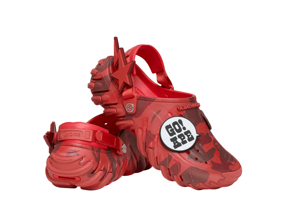 A BATHING APE x Crocs Echo RO Clog 