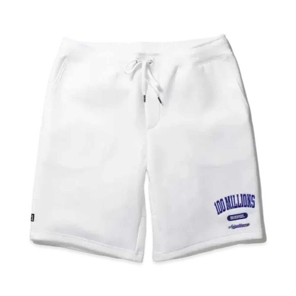APHRODITEGANG Bud Spool 100MILLIONS Sweat Short Pants "White/Purple"