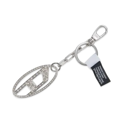 Diesel Keychain Keyring "Silver"