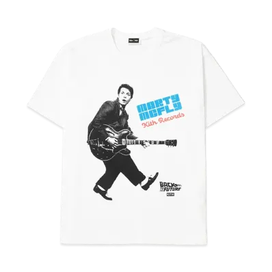 Kith x Back to the Future Chuck Berry Standard Crispy Tee "White"