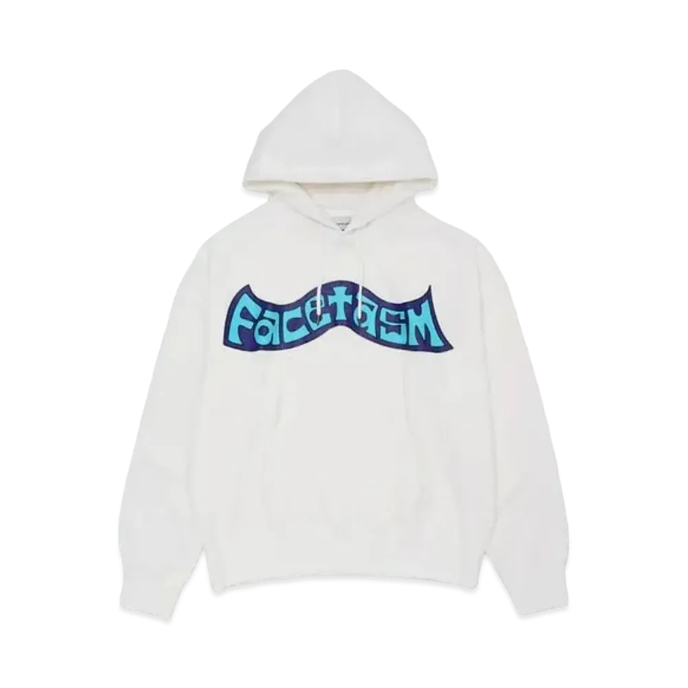FACETASM 90s Graphic Hoodie "White"