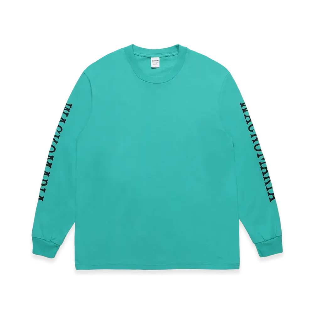 WACKO MARIA Washed Heavy Weight Long Sleeve T-Shirt "Mint"