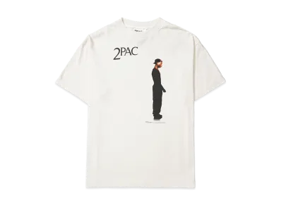 SAINT Mxxxxxx x 2PAC SS T-Shirt "White" SM-HR8-0000-C15